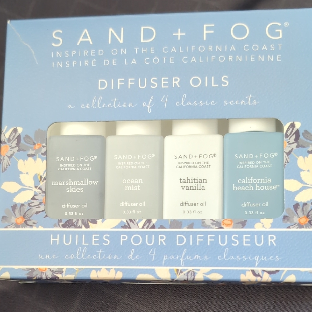 Sand + Fog Diffuser Oil Collection - 4 Classic Scents